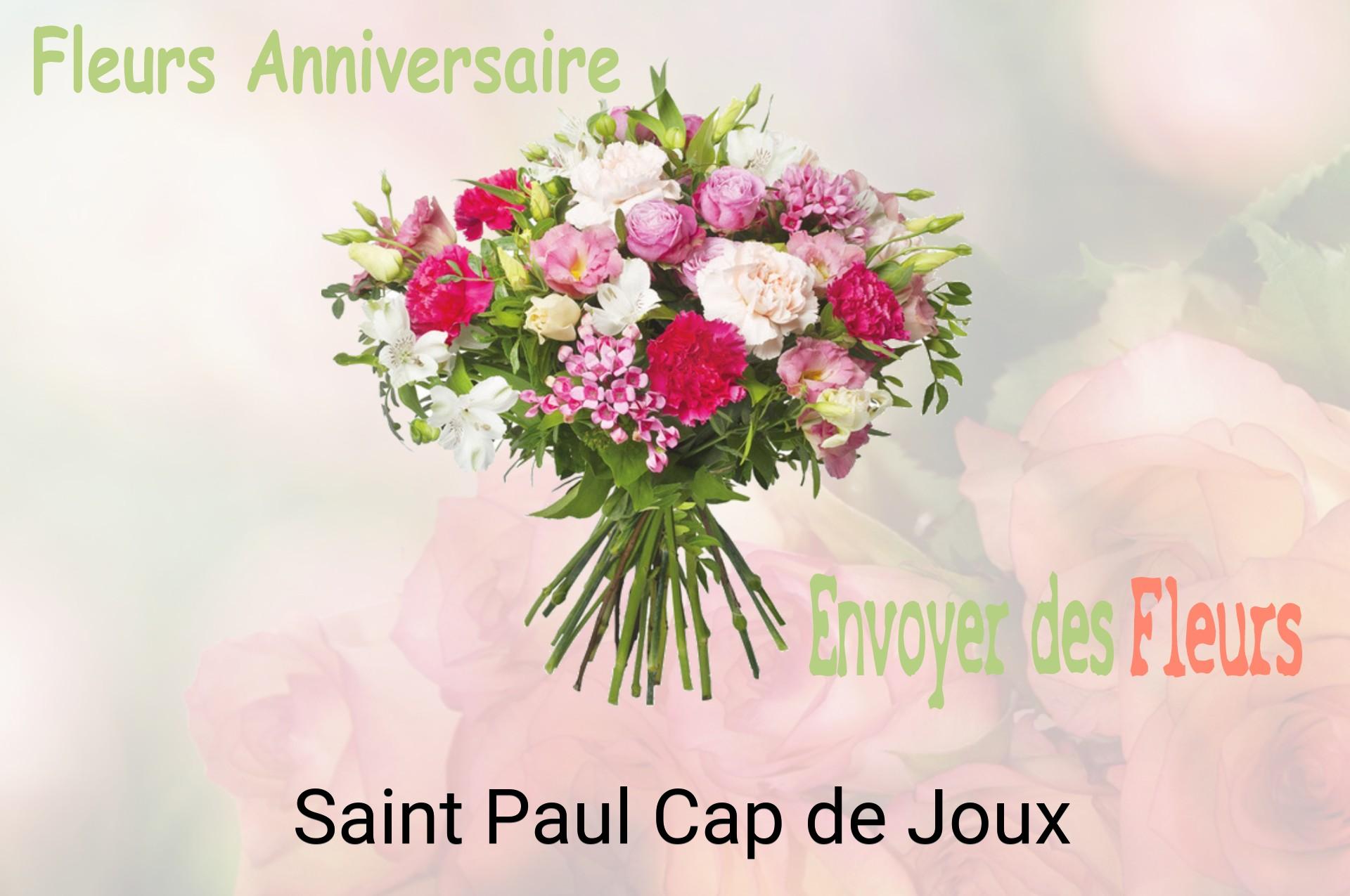 Bouquet de fleurs d’anniversaire livré à Saint-Paul-Cap-de-Joux