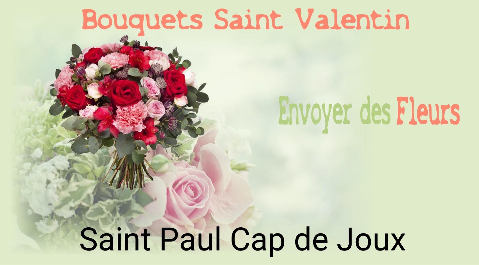 Roses de Saint-Valentin livrées à Saint-Paul-Cap-de-Joux